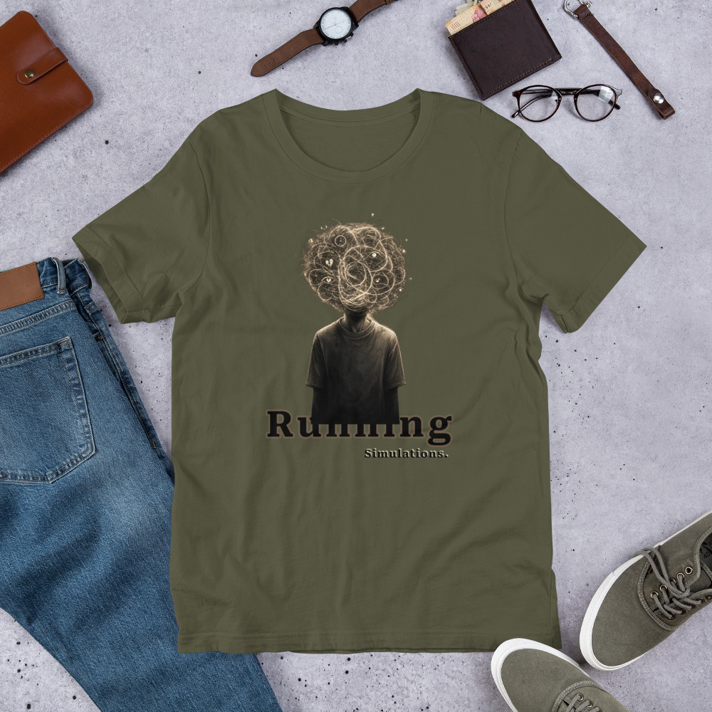 Mind on Overdrive Tee | Introvert Graphic T-Shirt for Deep Thinkers - Image 4