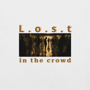 Lost in the Crowd graphic t-shirt
