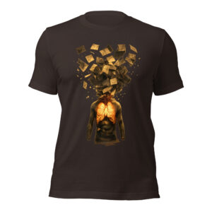 Unread Feelings overthinking graphic t-shirt