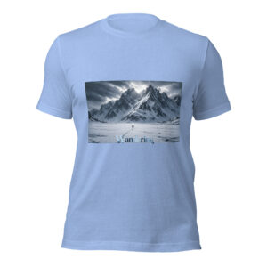 graphic t-shirt mountain landscape design